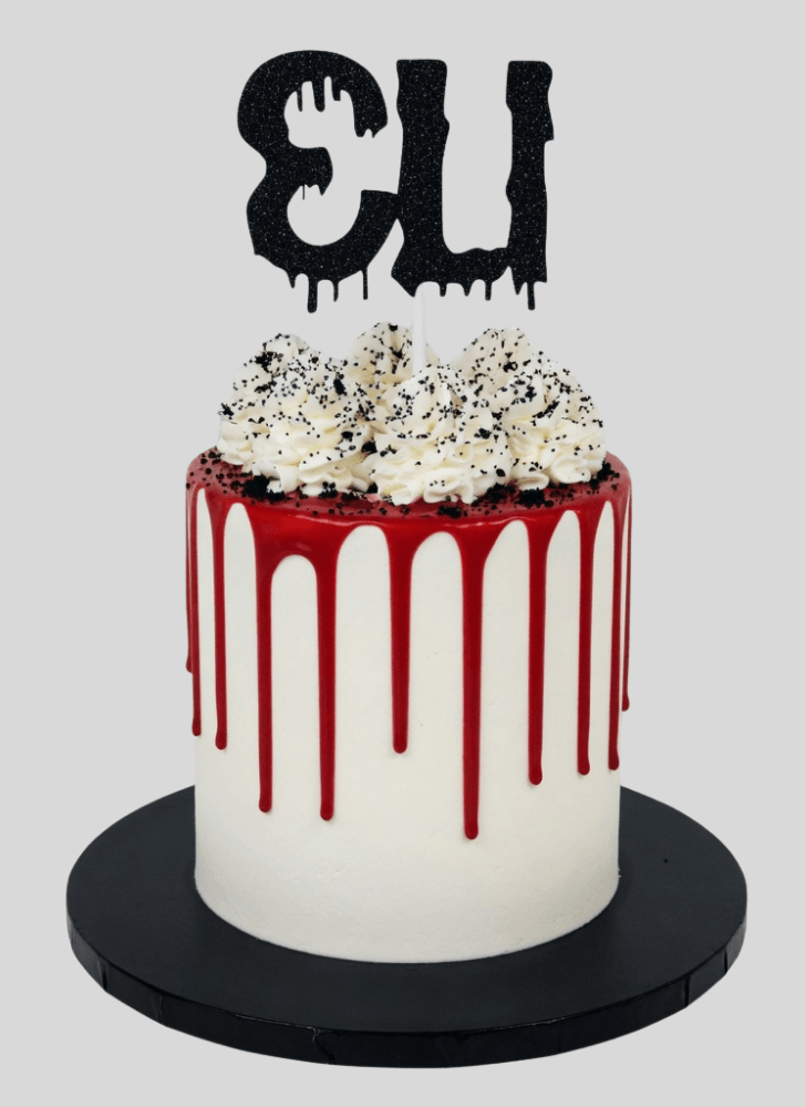 Pretty Creepy Cake