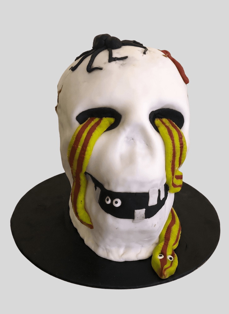 Shapely Creepy Cake