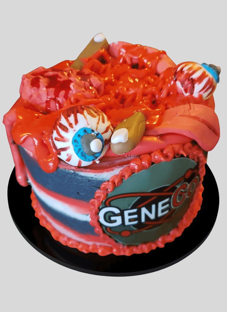 Slightly Creepy Cake