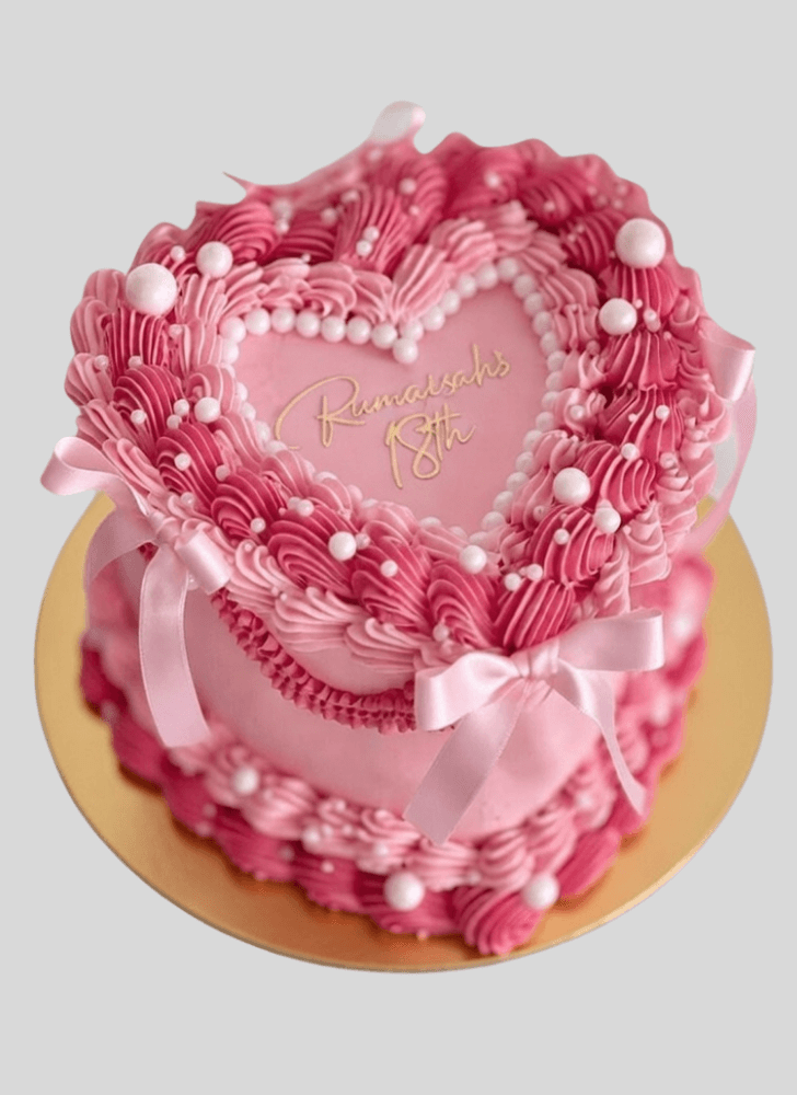 Beauteous Heart Cake