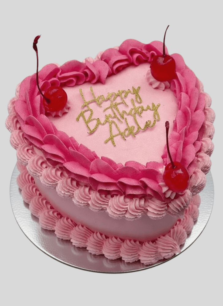 Fascinating Heart Cake