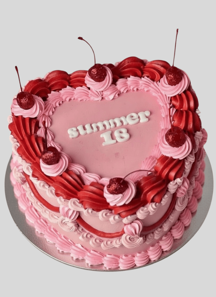 Magnificent Heart Cake