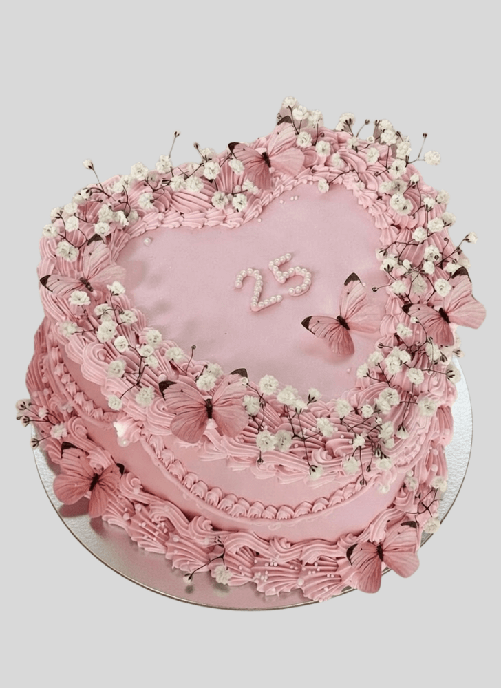 Resplendent Heart Cake