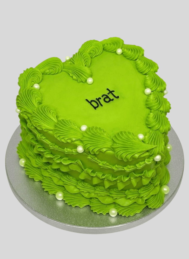 Wonderful Heart Cake Design