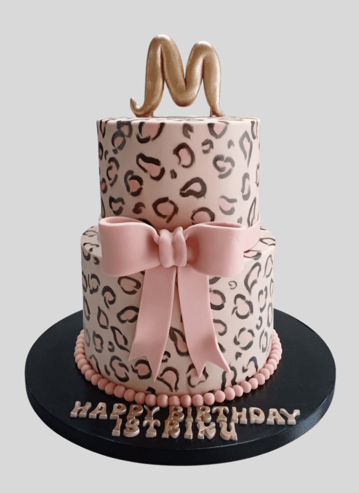 Captivating Leopard Cake