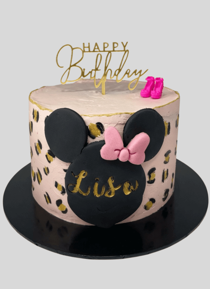 Dazzling Leopard Cake