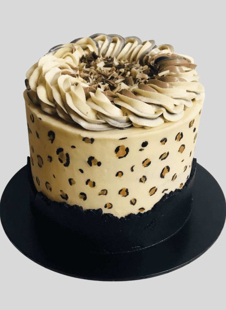 Delightful Leopard Cake