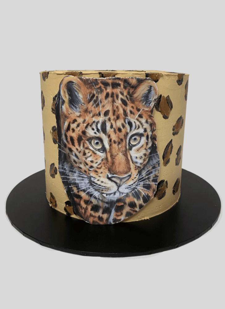 Enthralling Leopard Cake