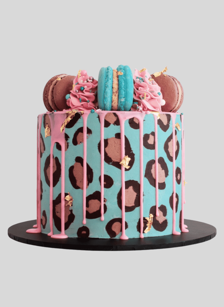 Exquisite Leopard Cake