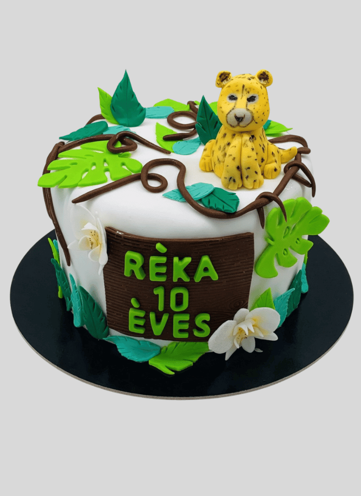 Fetching Leopard Cake