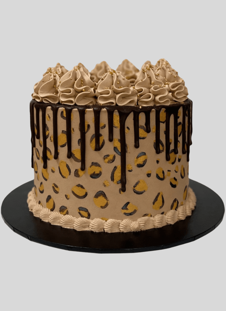 Good Looking Leopard Cake