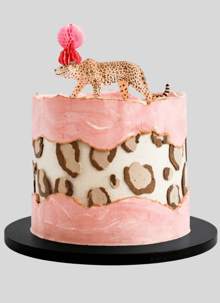 Gorgeous Leopard Cake