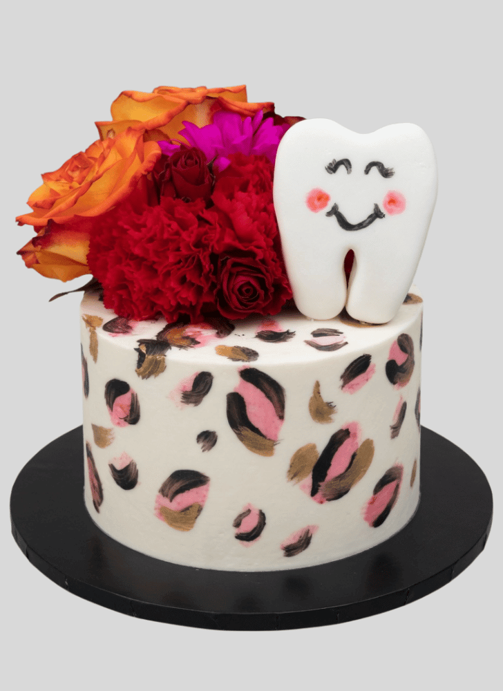 Resplendent Leopard Cake