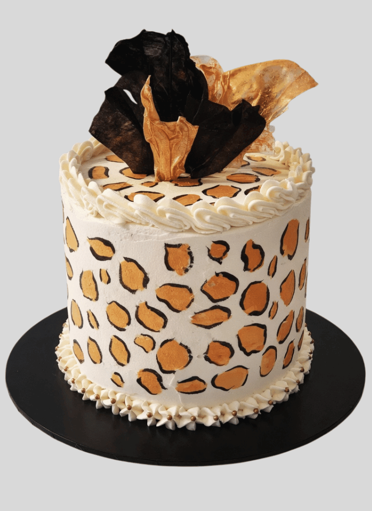 Stunning Leopard Cake