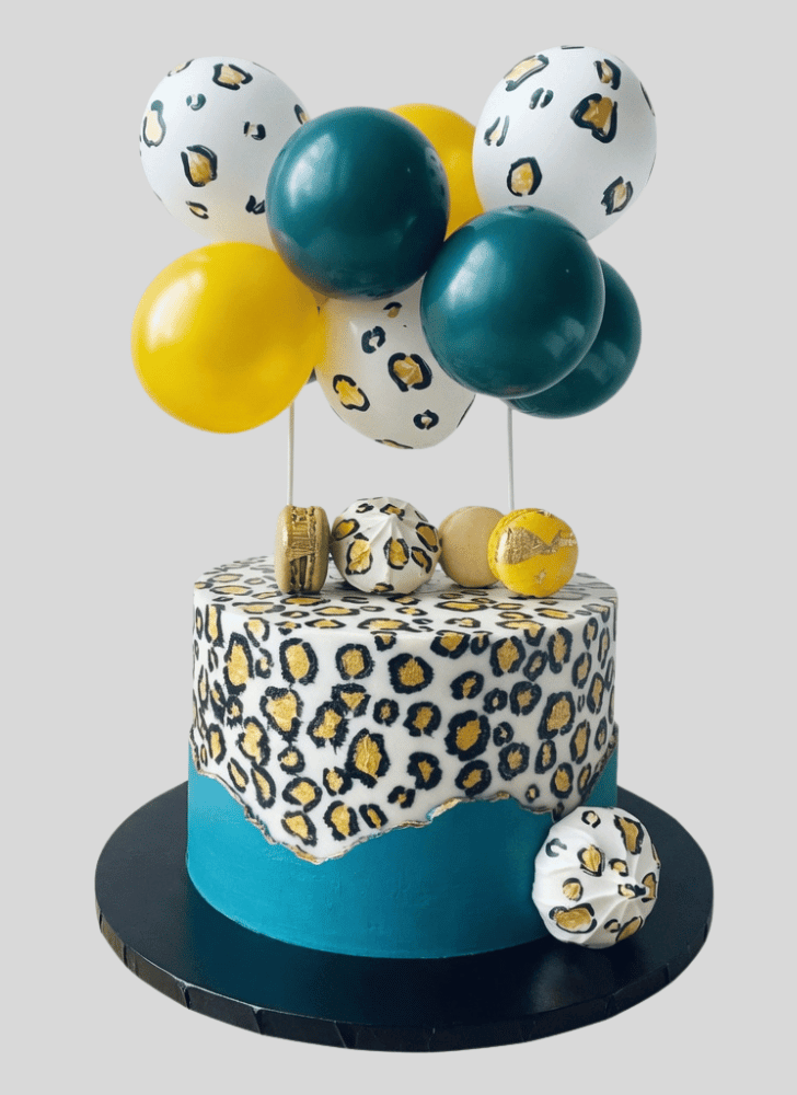 Wonderful Leopard Cake Design