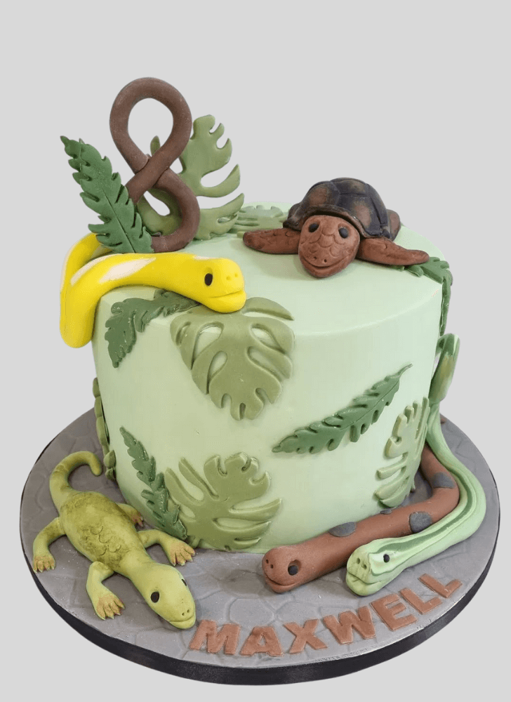 Adorable Lizard Cake