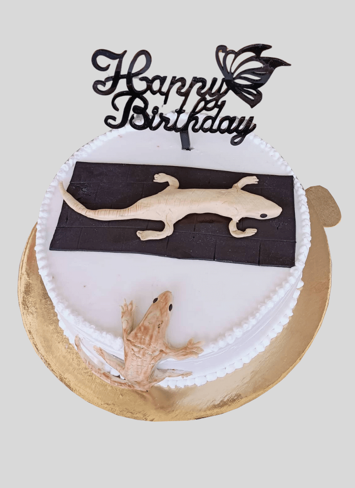 Bewitching Lizard Cake