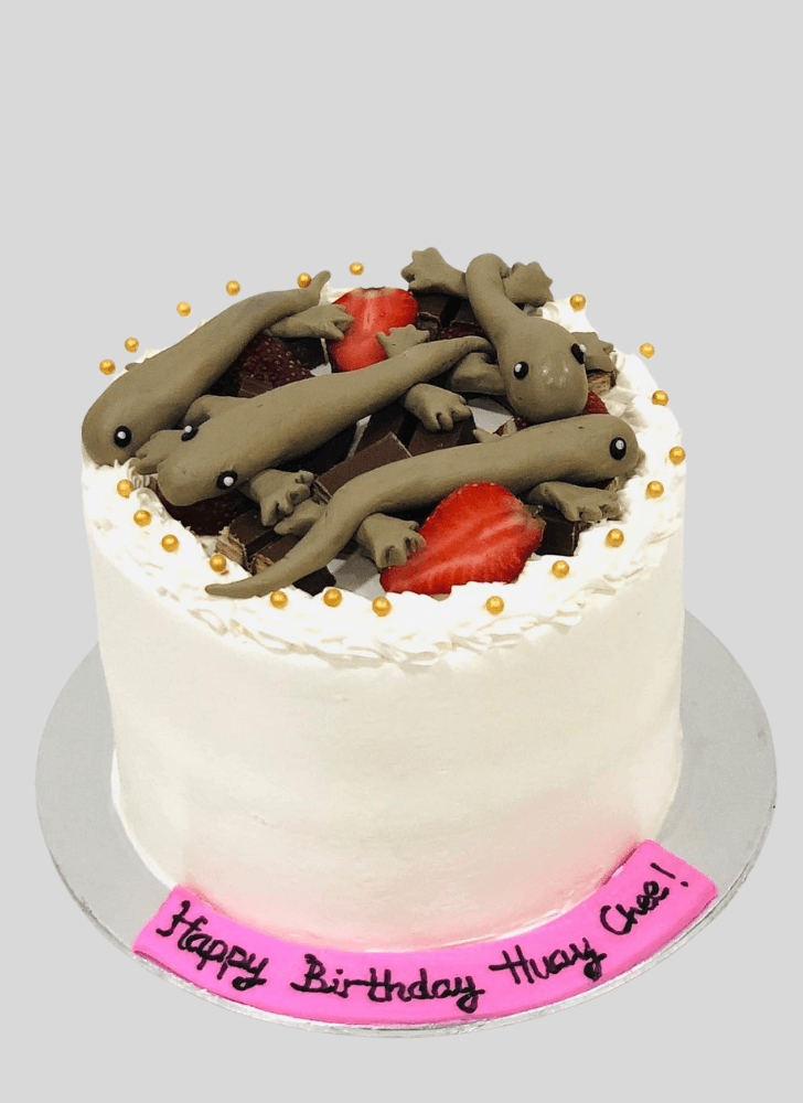 Fascinating Lizard Cake