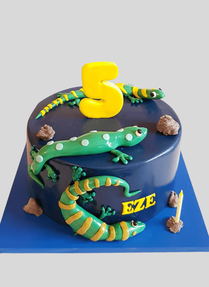 Fetching Lizard Cake