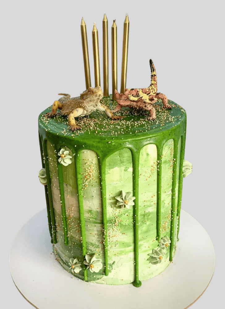 Radiant Lizard Cake