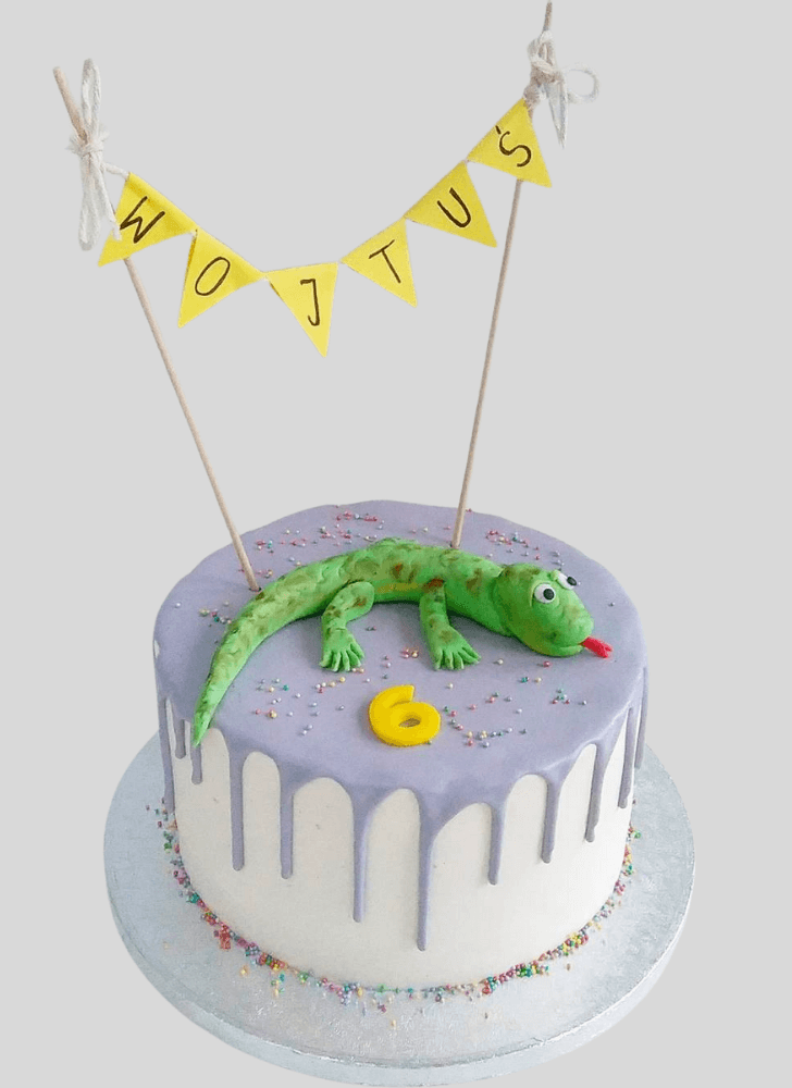 Splendid Lizard Cake