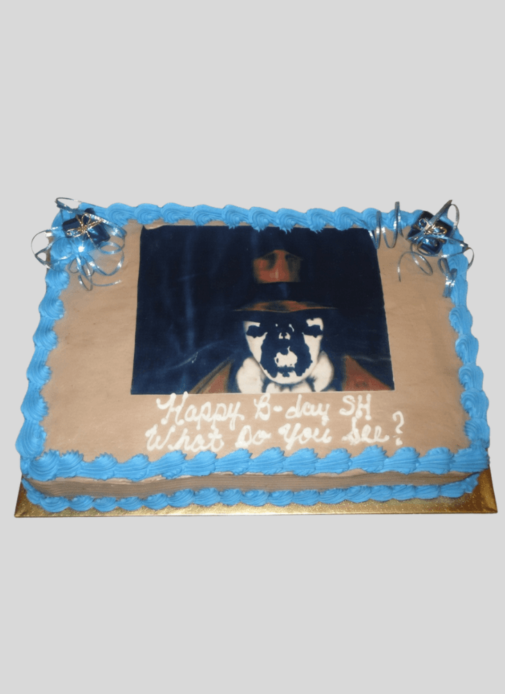 Admirable Rorschach Cake Design
