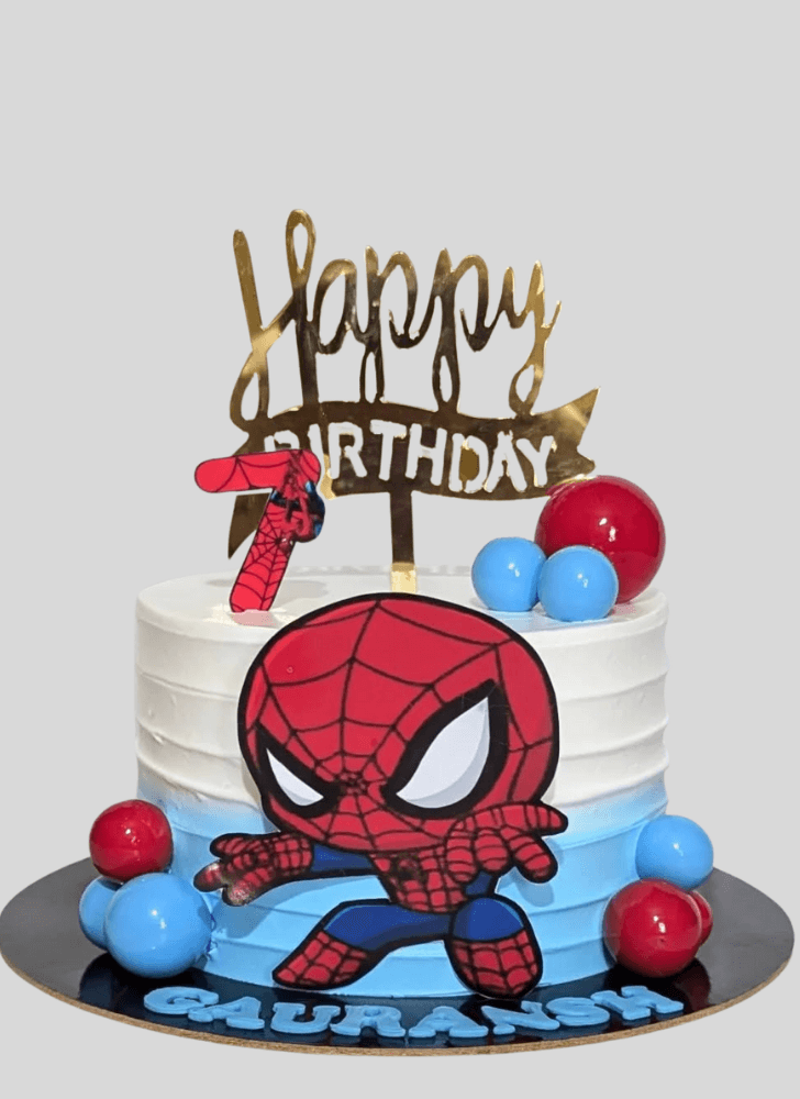 Fair Spiderman Cake