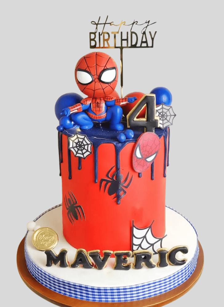 Magnificent Spiderman Cake