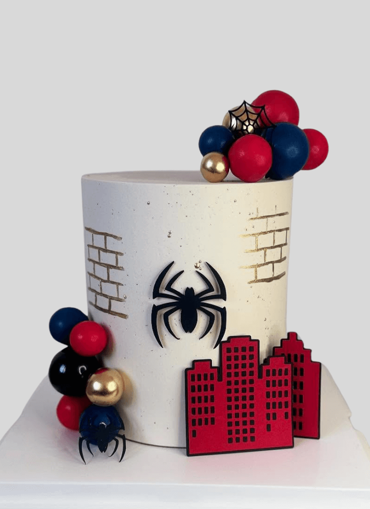 Marvelous Spiderman Cake