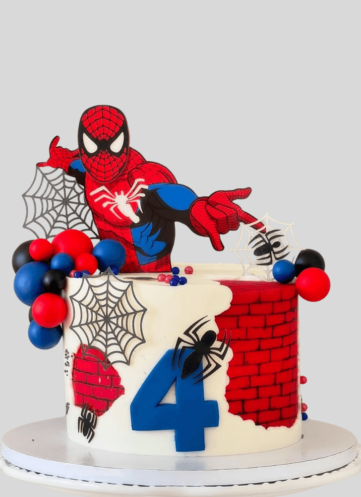 Stunning Spiderman Cake