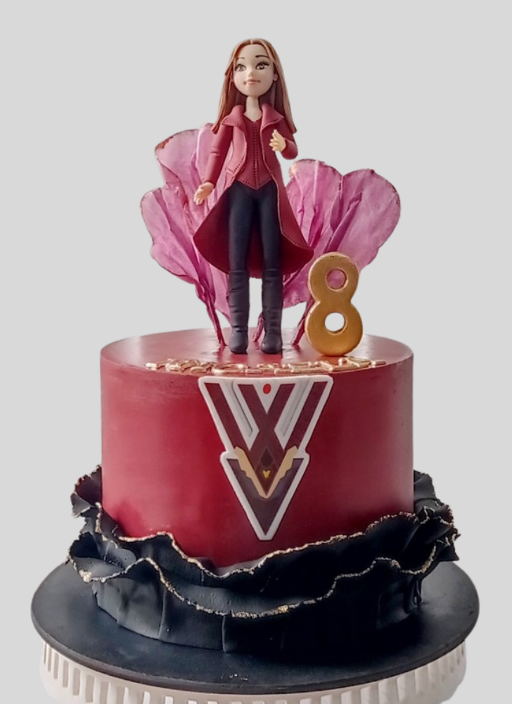Comely WandaVision Cake