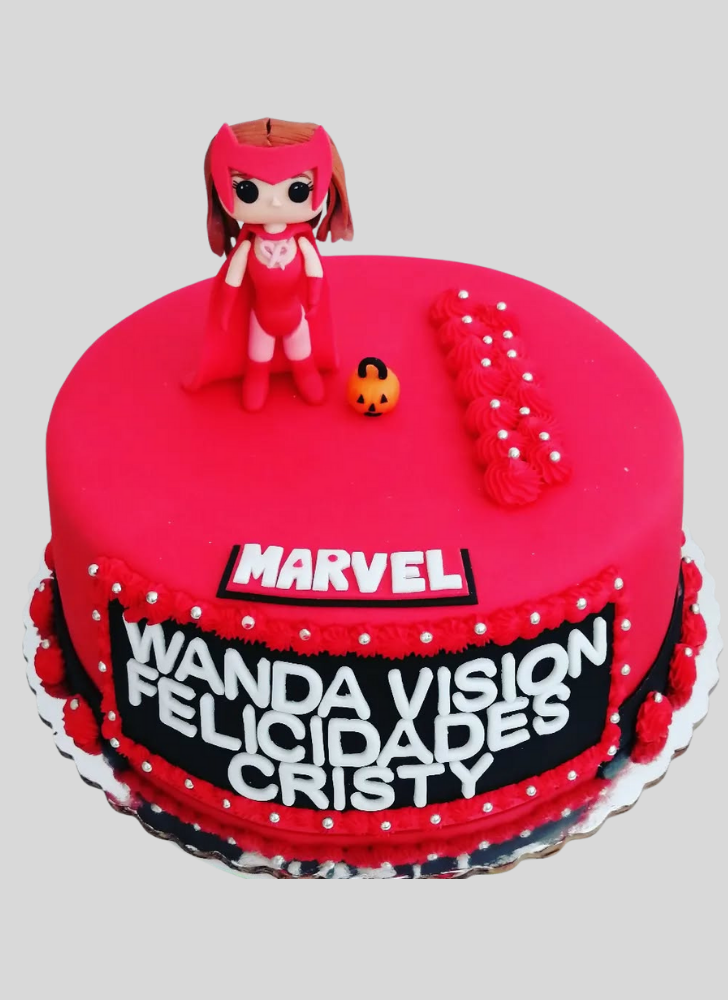 Good Looking WandaVision Cake
