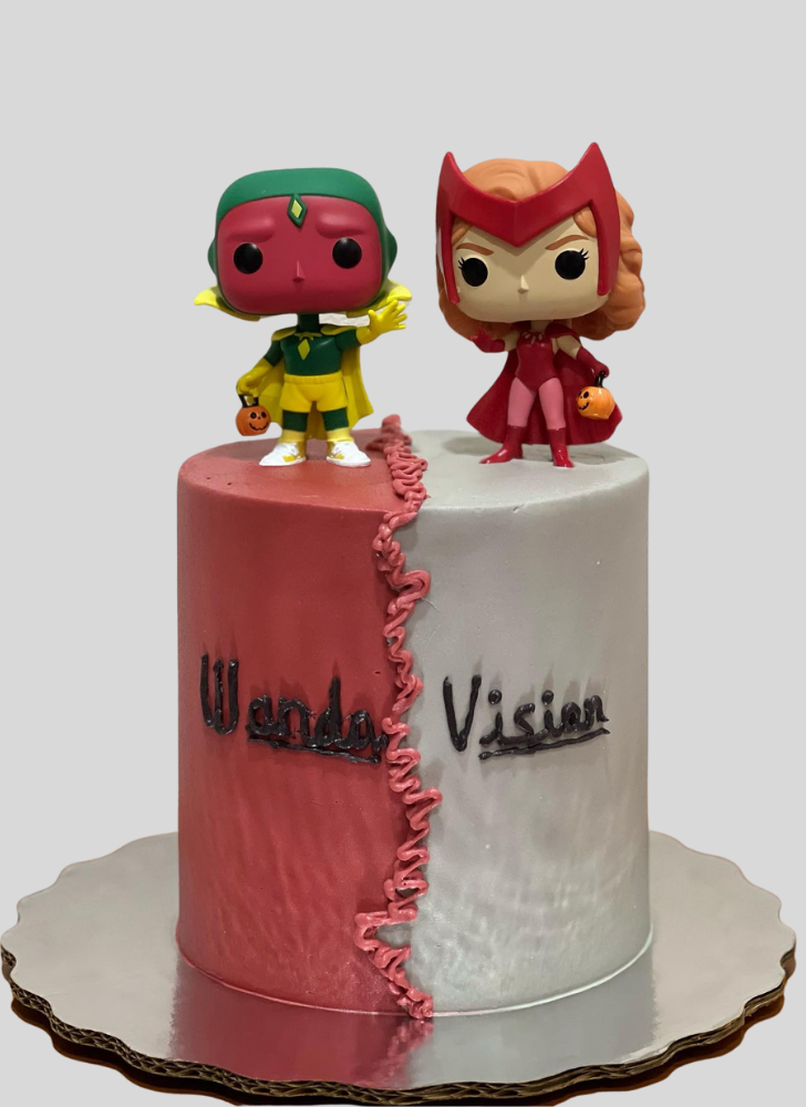 Magnificent WandaVision Cake