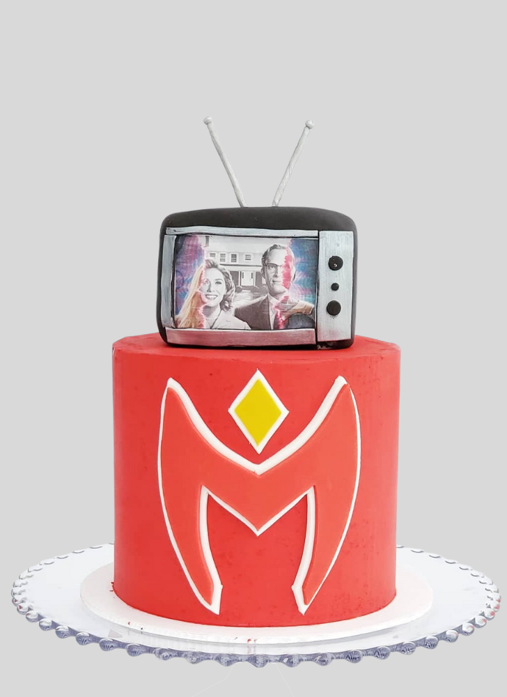 Shapely WandaVision Cake