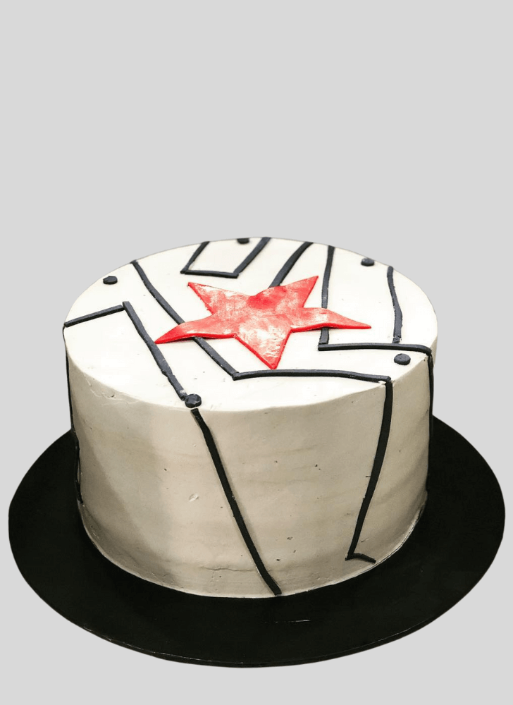 Alluring Winter Soldier Cake