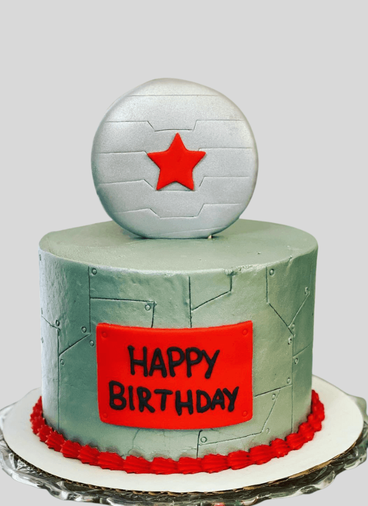 Angelic Winter Soldier Cake