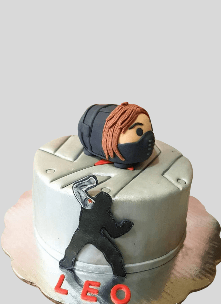 Beauteous Winter Soldier Cake