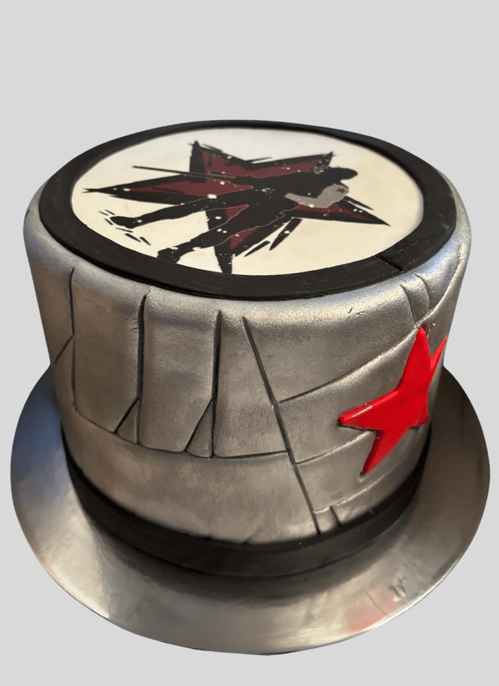 Captivating Winter Soldier Cake