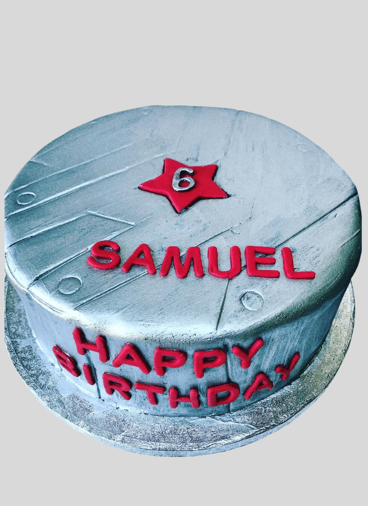 Charming Winter Soldier Cake