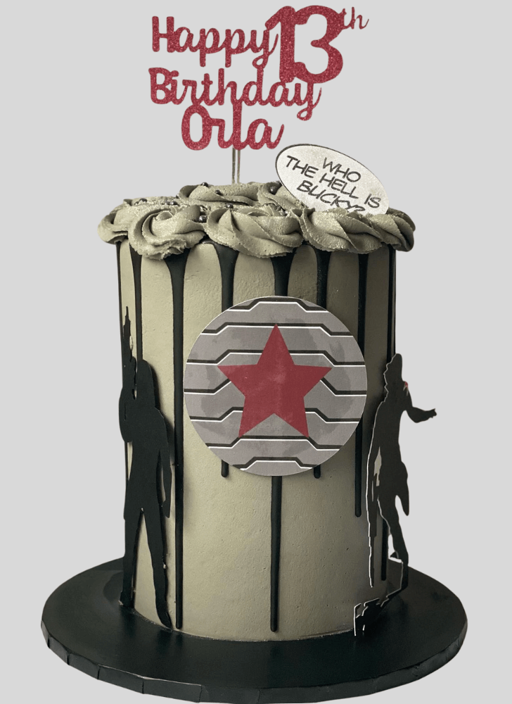 Excellent Winter Soldier Cake