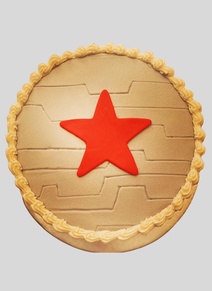 Graceful Winter Soldier Cake