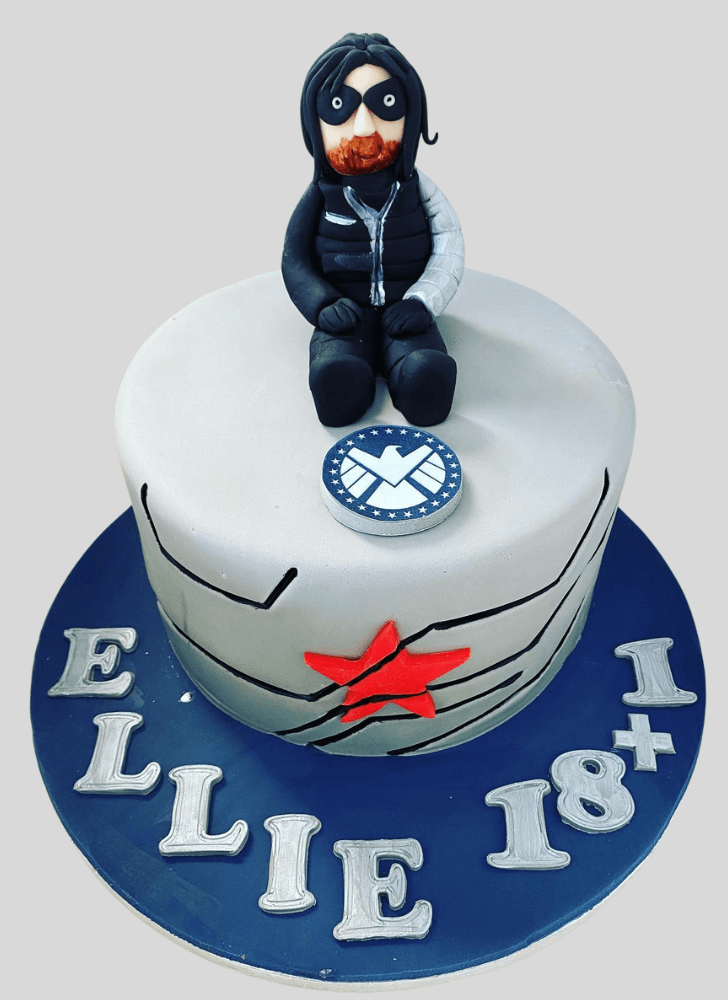 Grand Winter Soldier Cake