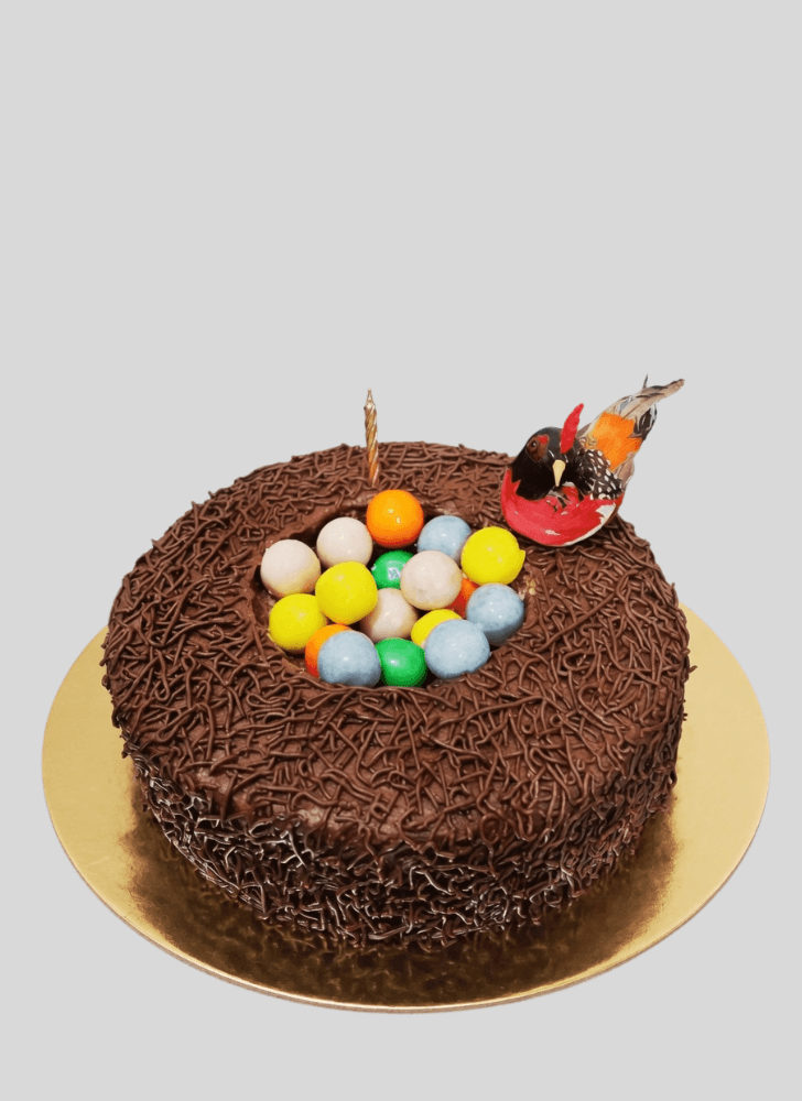 Angelic Bird Nest Cake