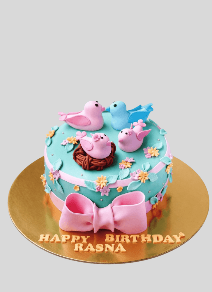 Captivating Bird Nest Cake