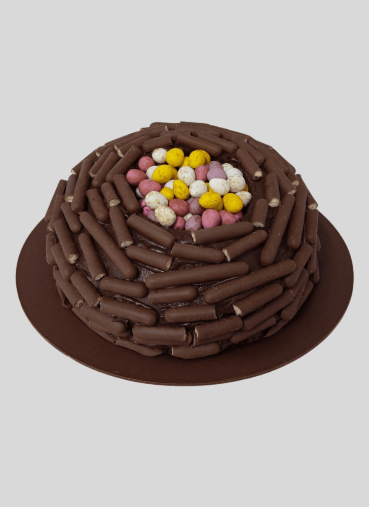 Charming Bird Nest Cake