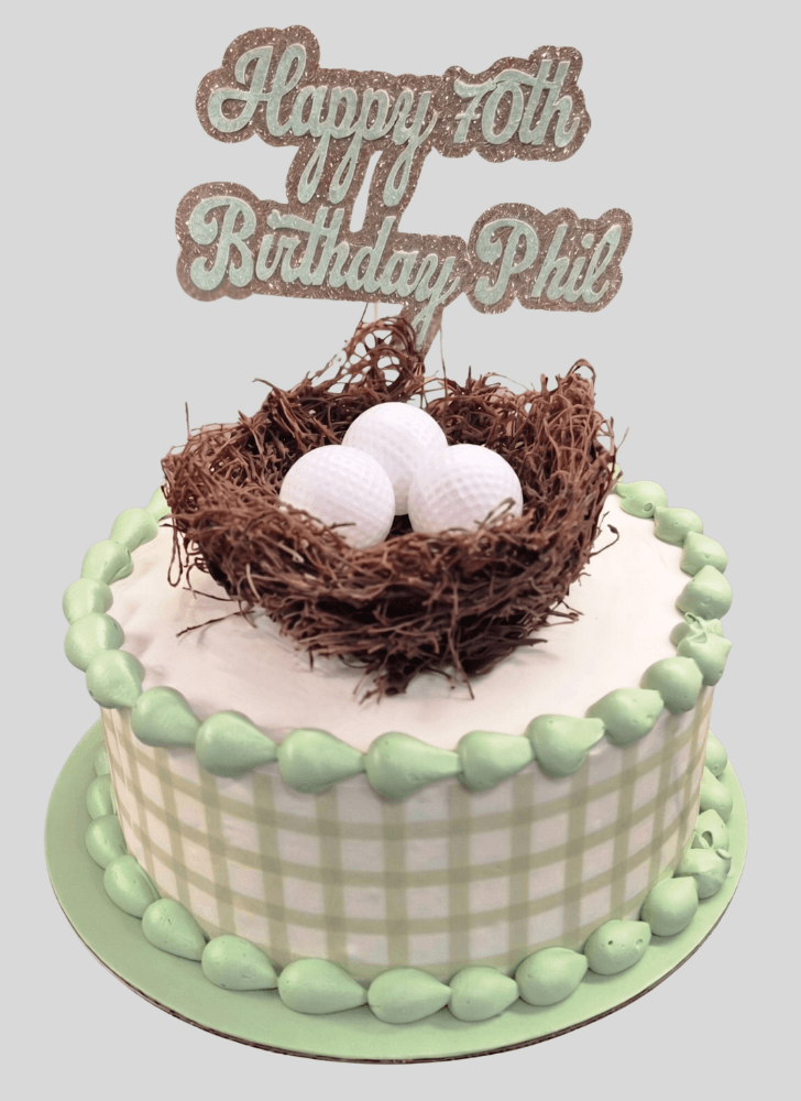 Delightful Bird Nest Cake