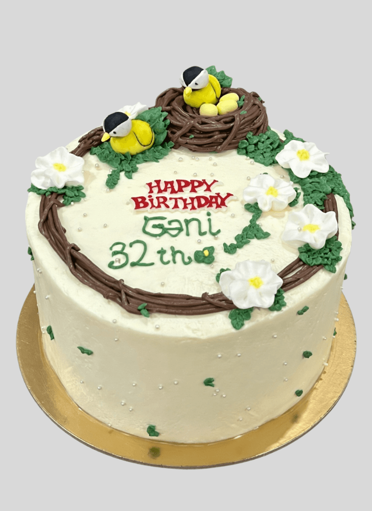 Mesmeric Bird Nest Cake