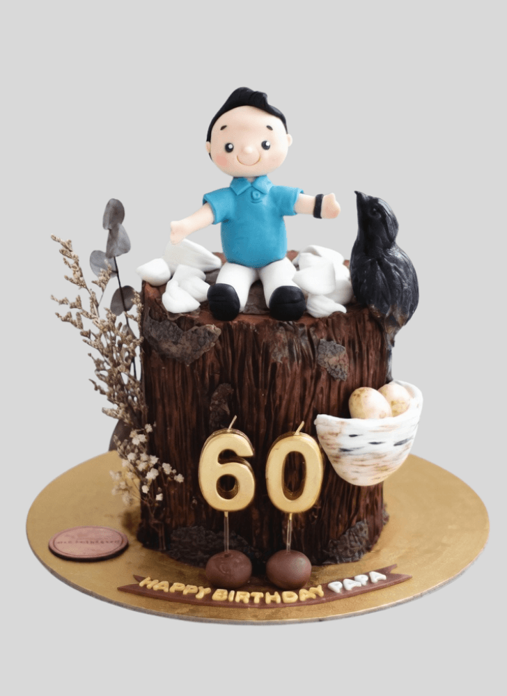 Resplendent Bird Nest Cake