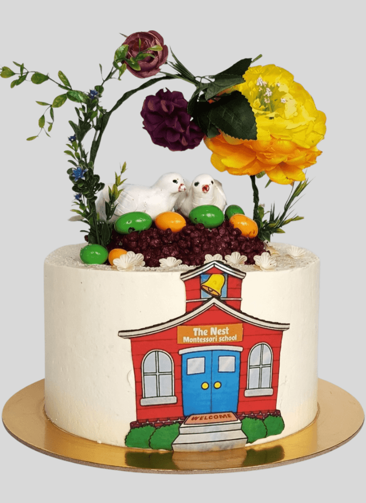 Wonderful Bird Nest Cake Design