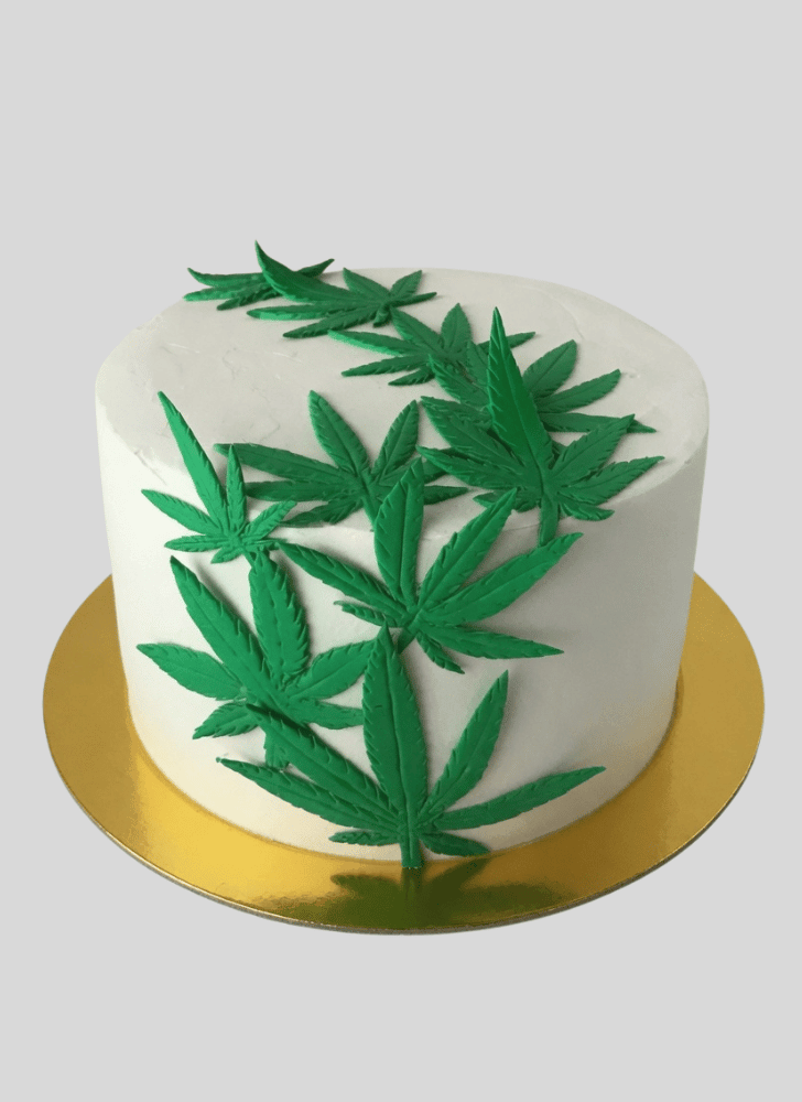 Adorable Cannabis Cake